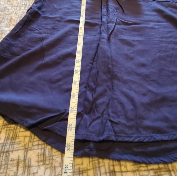 GUESS Navy Shirt Dress - Picture 4 of 5